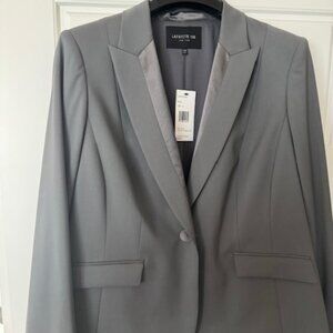 Lafayette 148 New York grey virgin wool jacket, NWT